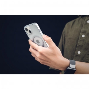 Moshi Arx Clear Slim Hardshell Case - Etui iPhone 13 mini MagSafe (Crystal Clear)-3377947