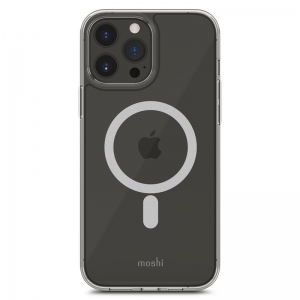 Moshi Arx Clear Slim Hardshell Case - Etui iPhone 13 Pro Max MagSafe (Crystal Clear)-3377971