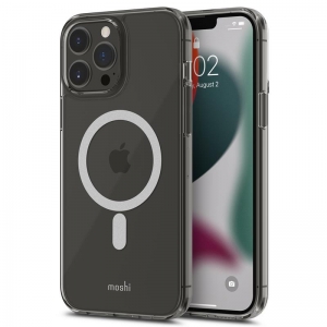 Moshi Arx Clear Slim Hardshell Case - Etui iPhone 13 Pro Max MagSafe (Crystal Clear)-3377973