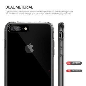 Obliq Naked Shield - Etui iPhone 7 Plus (Smoky Black)-343437