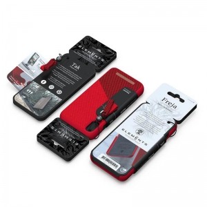 Nordic Elements Saeson Freja - Etui iPhone Xs Max (Red)-355564
