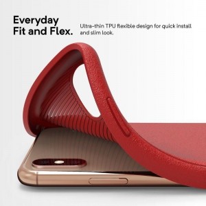 Caseology Vault Case - Etui iPhone Xs Max (Red)-356029