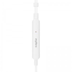 Moshi Mythro C - Aluminiowe słuchawki dokanałowe USB-C z mikrofonem (Jet Silver)-360435