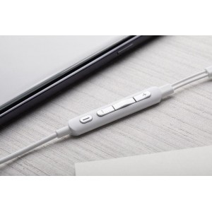 Moshi Mythro C - Aluminiowe słuchawki dokanałowe USB-C z mikrofonem (Jet Silver)-360437