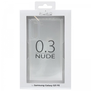 PURO 0.3 Nude - Etui Samsung Galaxy S21 FE (przezroczysty)-3655236