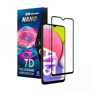 Crong 7D Nano Flexible Glass - Szkło hybrydowe 9H na cały ekran Samsung Galaxy A13 5G-3709031