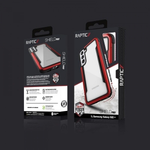 X-Doria Raptic Shield Pro - Etui Samsung Galaxy S22+ 5G (Antimicrobial Protection) (Red)-3709922