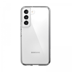 Speck Presidio Perfect-Clear - Etui Samsung Galaxy S22 z powłoką MICROBAN (Clear/Clear)-3715593