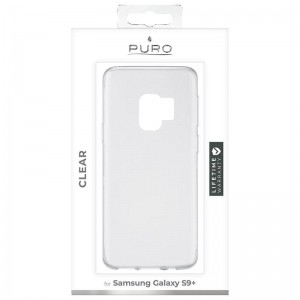 PURO Clear Cover - Etui Samsung Galaxy S9  (przezroczysty)-432270