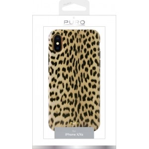 PURO Glam Leopard Cover - Etui iPhone Xs / X (Leo 1) Limited edition-432998