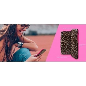 PURO Glam Leopard Cover - Etui iPhone Xs / X (Leo 2) Limited edition-433003