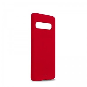 PURO ICON Cover - Etui Samsung Galaxy S10 (czerwony) Limited edition-433970
