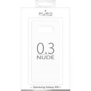 PURO 0.3 Nude - Etui Samsung Galaxy S10  (przezroczysty)-434008