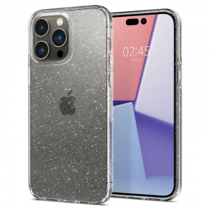 Spigen Liquid Crystal Glitter - Etui do Apple iPhone 14 Pro (Przezroczysty)-4369258