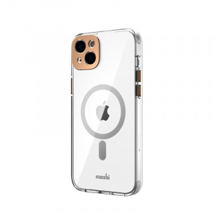 Moshi iGlaze MagSafe - Etui iPhone 14 Plus (Sunset Gold)-4370311