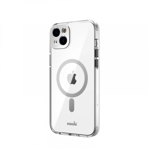 Moshi iGlaze MagSafe - Etui iPhone 14 Plus (Luna Silver)-4370319