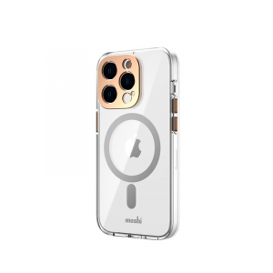 Moshi iGlaze MagSafe - Etui iPhone 14 Pro (Sunset Gold)-4370355