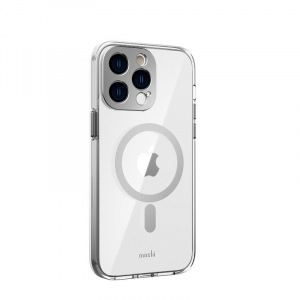Moshi iGlaze MagSafe - Etui iPhone 14 Pro Max (Meteorite Gray)-4370394
