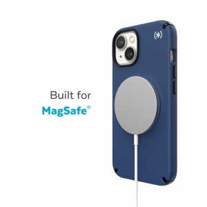 Speck Presidio2 Pro + MagSafe - Etui iPhone 14 / iPhone 13 z powłoką MICROBAN (Coastal Blue / Black / White)-4370816