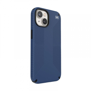 Speck Presidio2 Grip - Etui iPhone 14 / iPhone 13 z powłoką MICROBAN (Coastal Blue / Black / White)-4370872