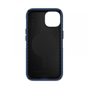 Speck Presidio2 Grip + MagSafe - Etui iPhone 14 / iPhone 13 z powłoką MICROBAN (Coastal Blue / Black / White)-4370941