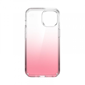 Speck Presidio Perfect-Clear + Ombre - Etui iPhone 14 / iPhone 13 z powłoką MICROBAN (Clear / Vintage Rose Fade)-4371032