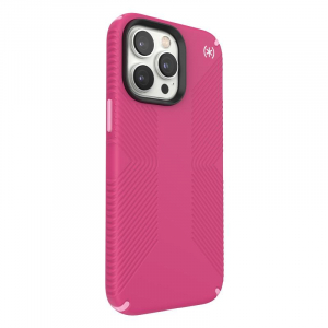 Speck Presidio2 Grip - Etui iPhone 14 Pro Max z powłoką MICROBAN (Digitalpink / Blossompink / White)-4371174