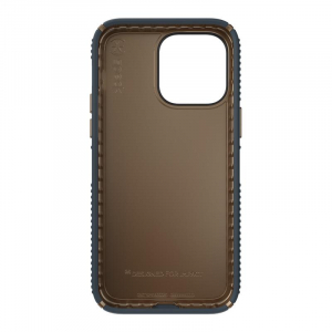 Speck Presidio2 Grip - Etui iPhone 14 Pro Max z powłoką MICROBAN (Charcoal / Cool Bronze / Slate)-4371193