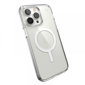 Speck Presidio Perfect-Clear + MagSafe - Etui iPhone 14 Pro Max z powłoką MICROBAN (Clear)-4371296