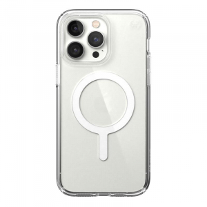 Speck Presidio Perfect-Clear + MagSafe - Etui iPhone 14 Pro Max z powłoką MICROBAN (Clear)-4371301