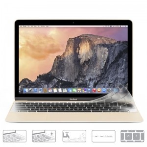 Moshi ClearGuard 12 - Nakładka na klawiaturę MacBook 12 / MacBook Pro 13 bez Touch Bar (EU layout)-437132