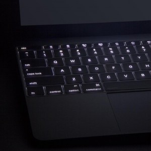 Moshi ClearGuard 12 - Nakładka na klawiaturę MacBook 12 / MacBook Pro 13 bez Touch Bar (EU layout)-437136