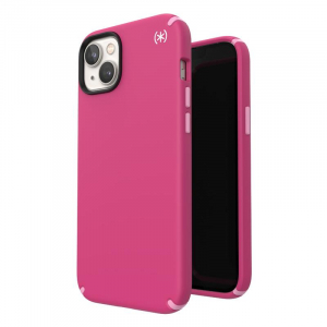 Speck Presidio2 Pro + MagSafe - Etui iPhone 14 Plus z powłoką MICROBAN (Digitalpink / Blossompink / White)-4371464