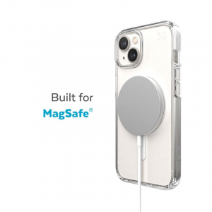 Speck Presidio Perfect-Clear + MagSafe - Etui iPhone 14 Plus z powłoką MICROBAN (Clear)-4371588
