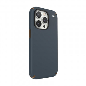 Speck Presidio2 Pro - Etui iPhone 14 Pro z powłoką MICROBAN (Charcoal / Cool Bronze / Slate)-4371707