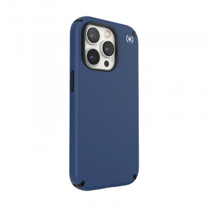 Speck Presidio2 Pro - Etui iPhone 14 Pro z powłoką MICROBAN (Coastal Blue / Black / White)-4371720
