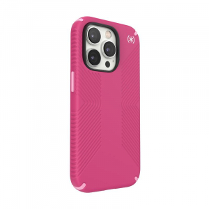 Speck Presidio2 Grip - Etui iPhone 14 Pro z powłoką MICROBAN (Digitalpink / Blossompink / White)-4371785
