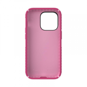 Speck Presidio2 Grip - Etui iPhone 14 Pro z powłoką MICROBAN (Digitalpink / Blossompink / White)-4371791