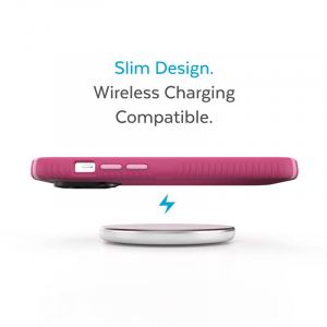 Speck Presidio2 Grip - Etui iPhone 14 Pro z powłoką MICROBAN (Digitalpink / Blossompink / White)-4371796