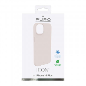 PURO ICON Cover - Etui iPhone 14 Plus (piaskowy róż)-4372064