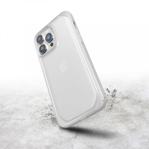 X-Doria Raptic Slim - Biodegradowalne etui iPhone 14 Pro Max (Clear)-4373684