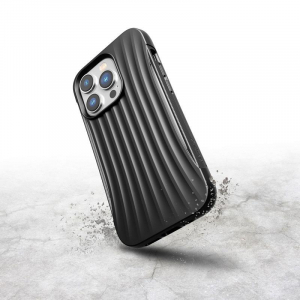 X-Doria Raptic Clutch - Biodegradowalne etui iPhone 14 Pro (Drop-Tested 3m) (Black)-4373760