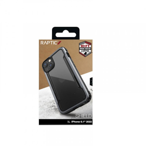 X-Doria Raptic Shield - Etui aluminiowe iPhone 14 (Drop-Tested 3m) (Black)-4373909