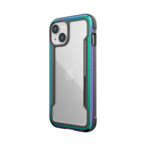 X-Doria Raptic Shield - Etui aluminiowe iPhone 14 (Drop-Tested 3m) (Iridescent)-4373910