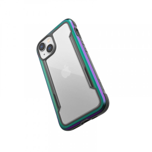 X-Doria Raptic Shield - Etui aluminiowe iPhone 14 (Drop-Tested 3m) (Iridescent)-4373914