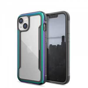 X-Doria Raptic Shield - Etui aluminiowe iPhone 14 (Drop-Tested 3m) (Iridescent)-4373915