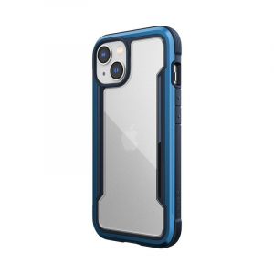 X-Doria Raptic Shield - Etui aluminiowe iPhone 14 (Drop-Tested 3m) (Marine Blue)-4373922