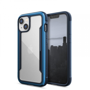 X-Doria Raptic Shield - Etui aluminiowe iPhone 14 (Drop-Tested 3m) (Marine Blue)-4373926