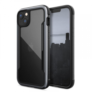 X-Doria Raptic Shield - Etui aluminiowe iPhone 14 Plus (Drop-Tested 3m) (Black)-4373938