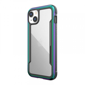 X-Doria Raptic Shield - Etui aluminiowe iPhone 14 Plus (Drop-Tested 3m) (Iridescent)-4373946
